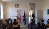 برگزاری برنامه آموزشی درباره مضرات دخانیات در مدارس پسرانه شهر اردل