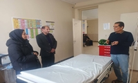 بازدید مدیریت شبکه بهداشت و درمان اردل از مرکز خدمات جامع سلامت شبانه‌روزی لیرابی به مناسبت آغاز سال نو