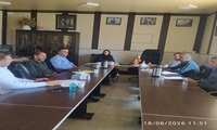برگزاری جلسه مستندسازی و مولدسازی املاک شبکه بهداشت و درمان شهرستان اردل