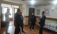 ارزیابی خدمات سلامت در مرکز خدمات جامع سلامت روستایی دهکهنه هلوسعد توسط معاون بهداشت دانشگاه