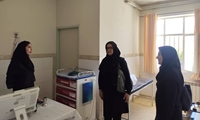 بازدید معاونت فنی مرکز بهداشت و سرپرست مدیریت آمار و فناوری اطلاعات دانشگاه از مرکز خدمات جامع سلامت دشتک