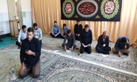 برپایی مراسم عزاداری نخستین روز ایام سوگواری حضرت اباعدالله الحسین (ع) در شبکه بهداشت و درمان اردل